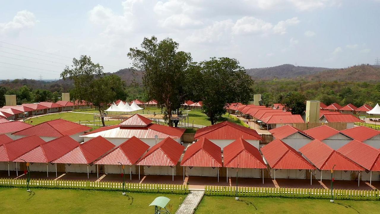 Praveg Tent City Narmada, Statue Of Unity Kevadia Kültér fotó