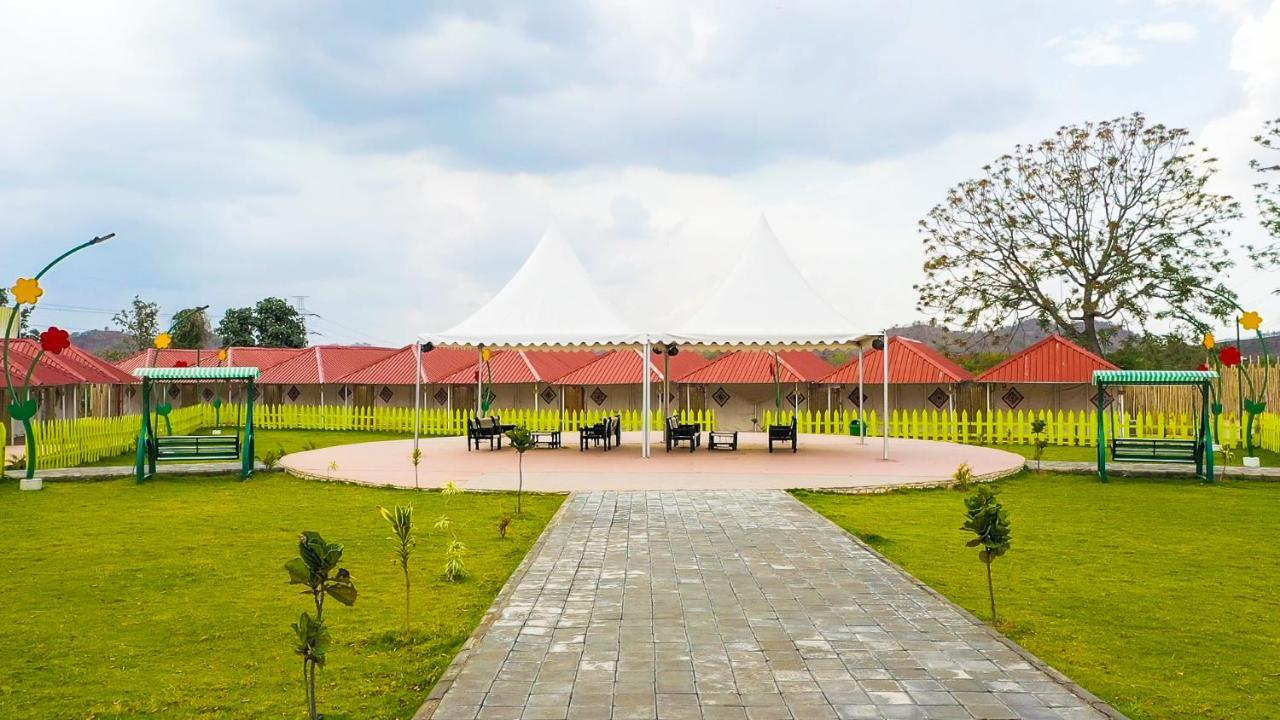 Praveg Tent City Narmada, Statue Of Unity Kevadia Kültér fotó
