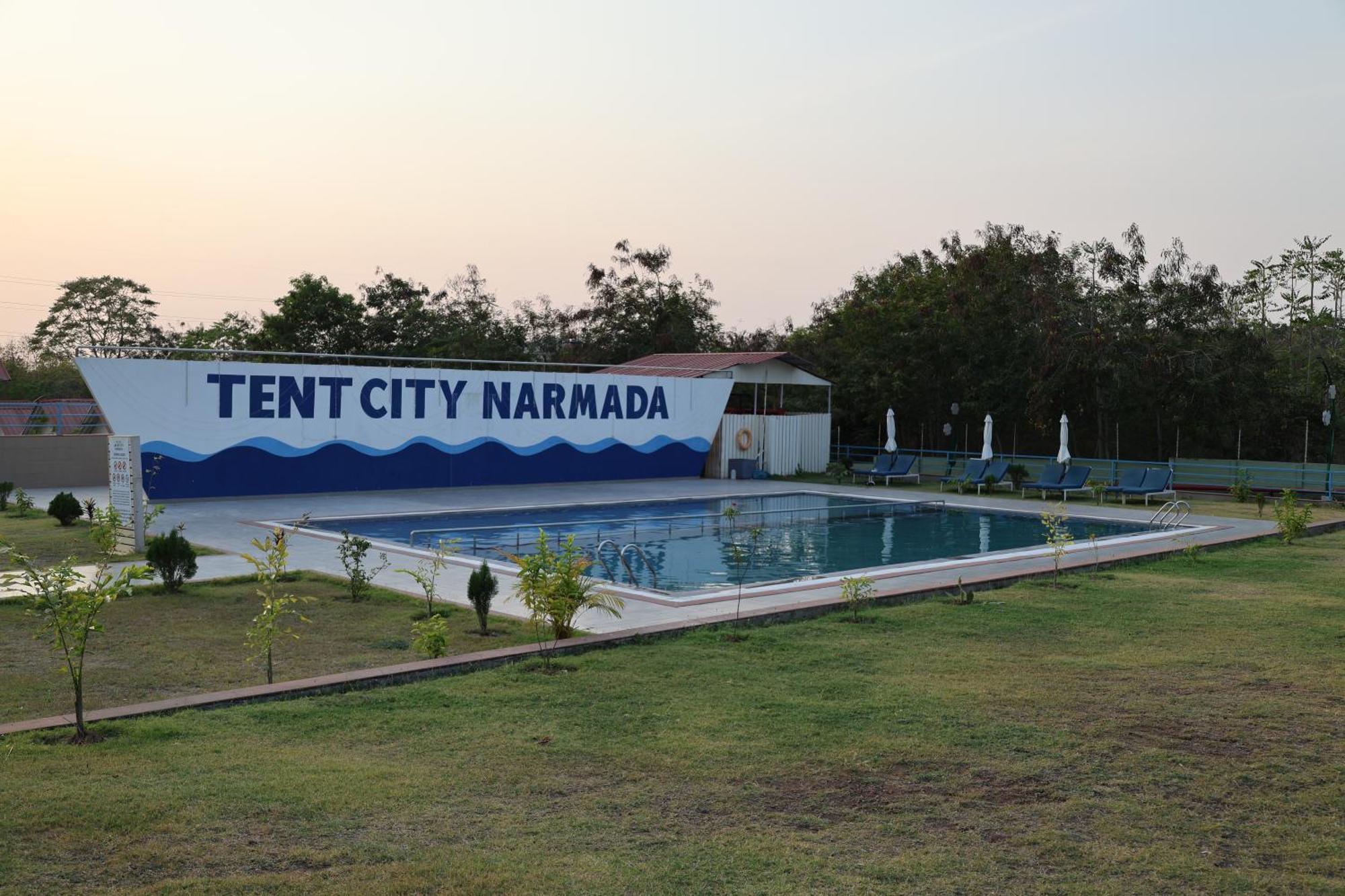 Praveg Tent City Narmada, Statue Of Unity Kevadia Kültér fotó